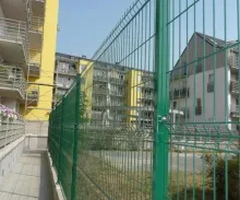 Welded Wire Mesh Fence with Curves