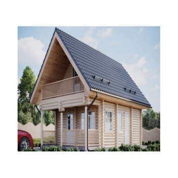 Tiny Wooden Mini Log Prefabricated Tiny Wood Cabins House