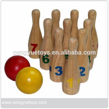 Wooden Bowling	,	Kids Bowling Ball Set	,	Outdoor kids Toys