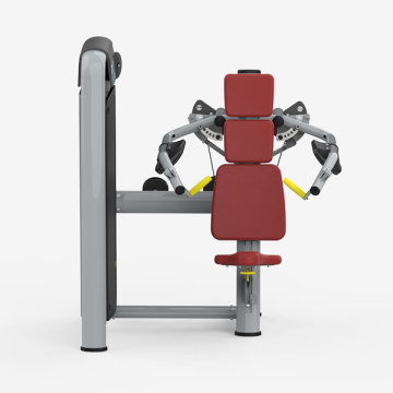 Máquina de levantamento de ombros para academia de ginástica