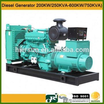 50hz 60hz AC three phases 280KW diesel power generation