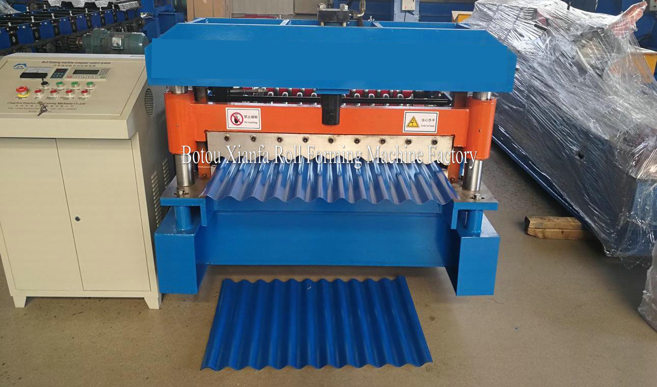 Roofing Corrugated Roll Forming Machine