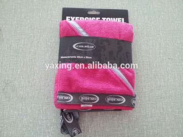 Microfiber travel towel Microfiber exercise towel