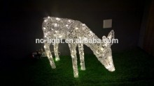 christmas light deer motif light