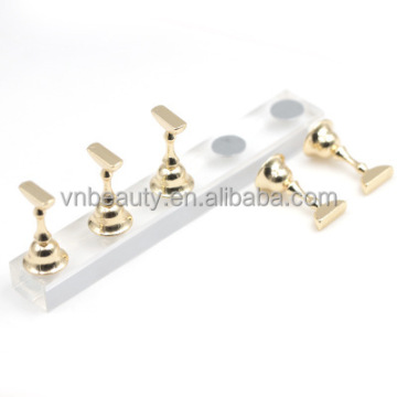 Magnetic Nail Tip Display Stand - False Nail Holder for Salon