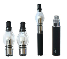 Dry Vaporizer Wax Atomizer Glass Globe (bulb/lamp atomizer)
