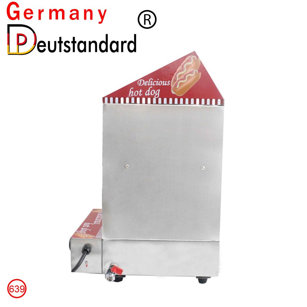 Vitrine de hot dog steamer