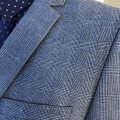 Men Grid Business Blazer -Anzüge