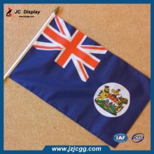 Screen Printing 100% Polyester Hand National Flag