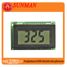 7 segment cheap lcd display with three digits