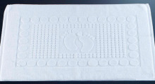 Hotel Jacquard Cotton Bath Mat