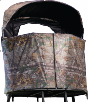 2023 Snow Camo Hunting Blind Tripod Accessory Kit