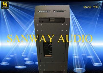 Three Way Nightclub Sound Equipment Single 12 Inch Full Range Loudspeakers