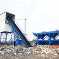 Stationary Uganda concrete batching plant for sale