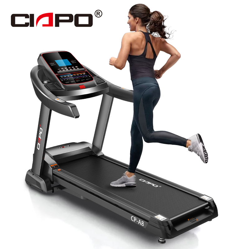 Fashion come & commercial folding treadmill incline running machine gym fitness equipment manufacturer professional China