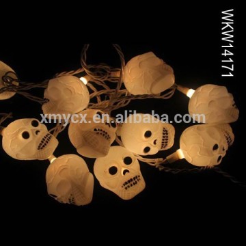 Wholesale halloween skull decorative string lights