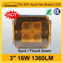 3" 1360LM 16w Brand offroad led working light