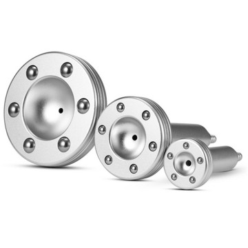 Metal Scraping Roller Head for Vacuum Cupping Massage Device