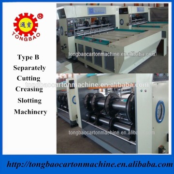 Four Knife Rotary Slotting Creasing Slitting Scoring Machine