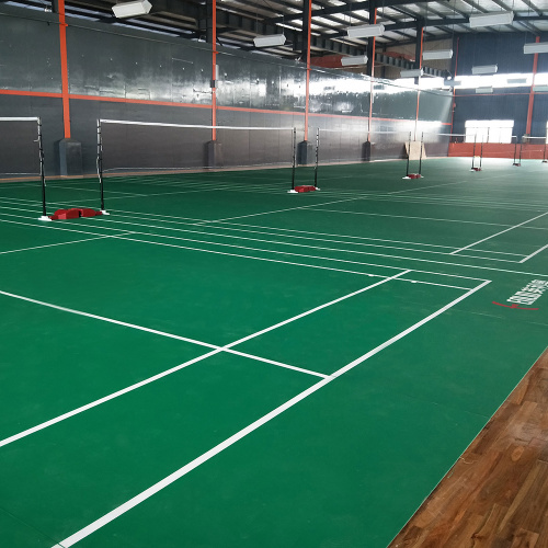 PVC badminton vloermatten met BWF certificaat