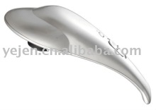 Dolphin shaped handheld body massager with interchangeable head