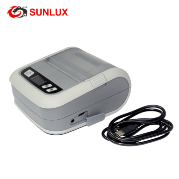 Portable Thermal Receipt Label Printer with Bluetooth