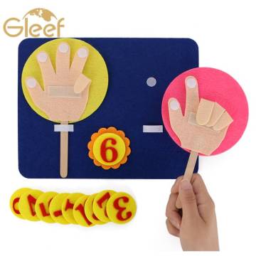 Finger Counting Early Teaching Toy Felt Math toys