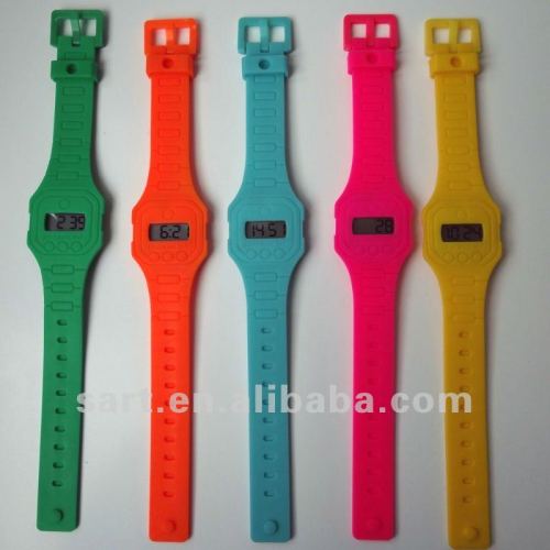 Slim cheap jelly watches