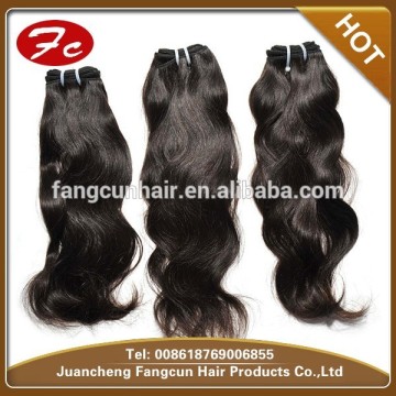 5A grade machine remy virgin Indian human hair