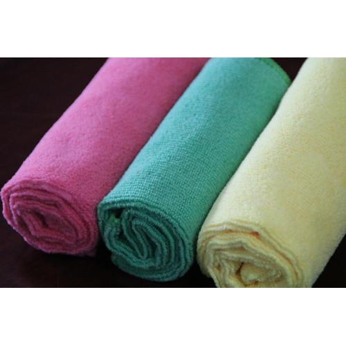 car detailing 200gsm microfiber towel red