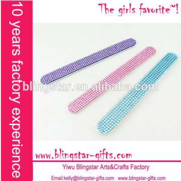 rhinestone diamond nail file