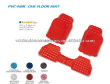 3pcs alminium car floor mat