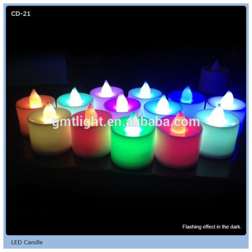 dazzling led light candle for weeding