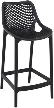 Modern Plastic Mesh Air Bar Chair