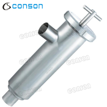 Food grade stainless steel angle line strainer