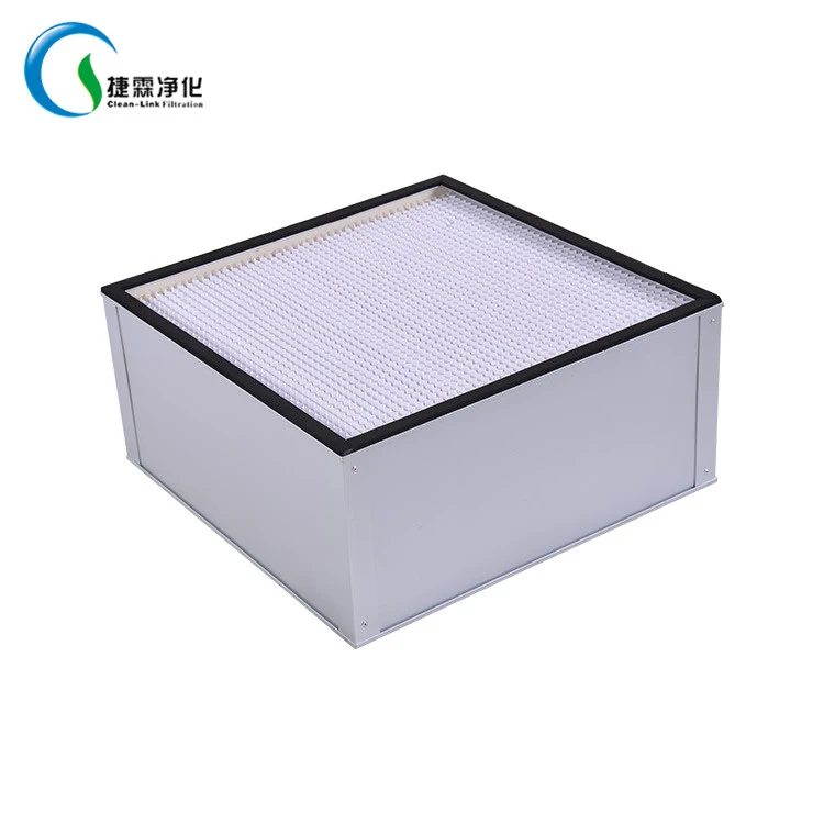 Clean-Link Hot Sale Mini-Pleat HEPA Filter, ULPA Filter