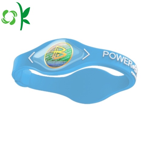 Gepersonaliseerde basketbal silicone energie polsbandjes volwassen