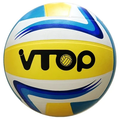 Colorful Smooth Surface Rubber Volleyball Size 5
