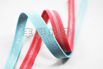 Reflective elastic webbing