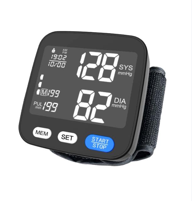 شهادات احترافية معصم sphygmomanometer OEM دقة ذكية الرعاية الصحية BP Machine الرقمية مراقبة ضغط الدم