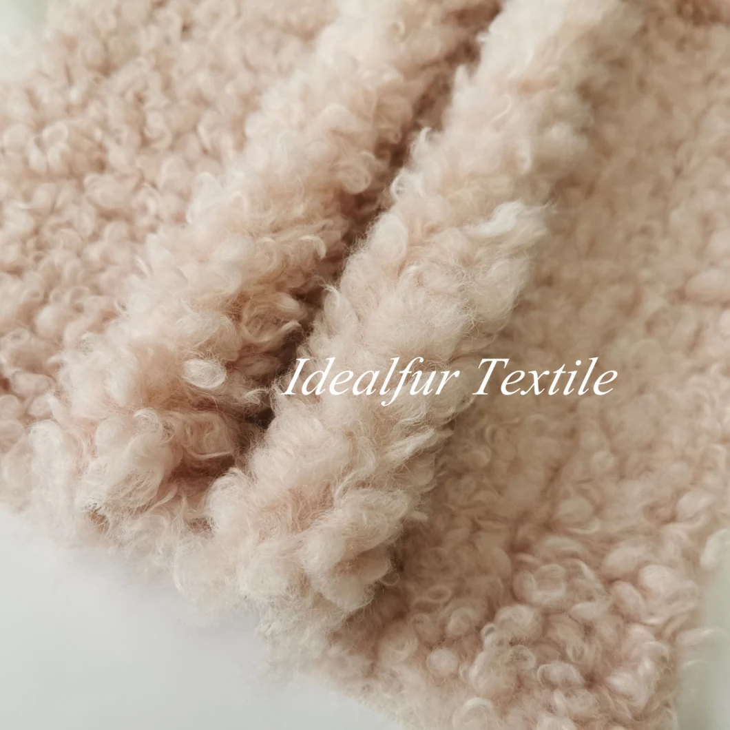 Curly Lamb Faux Fur Wool Fake Fur Sherpa Fabric