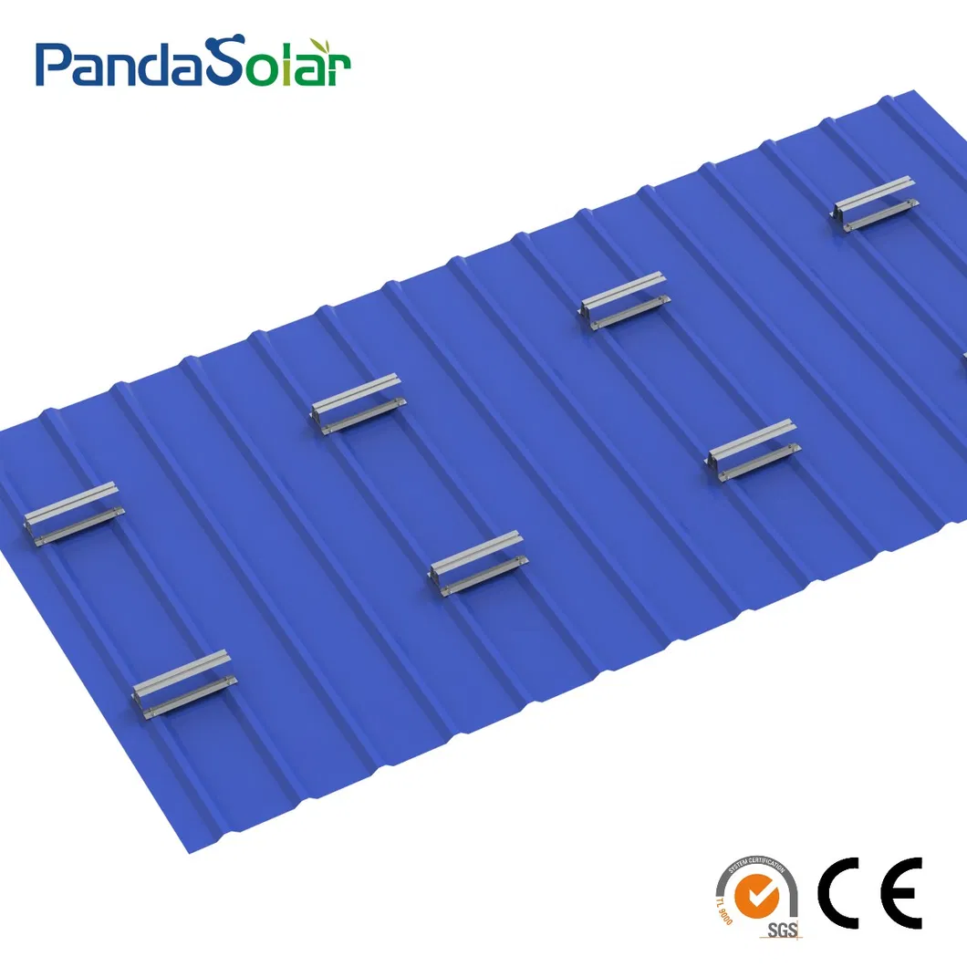 Cheapest Metal Roof Sheet Solar Energy System Mounting Short Rail Bracket