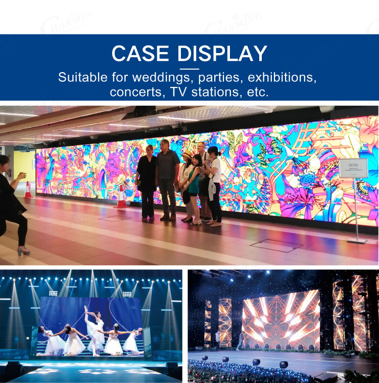 rental led panel 500*1000mm P3.9 led stage display cabinet