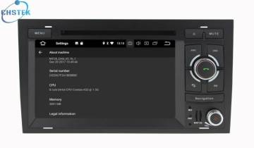 Audi A4 Android Gps Car Stereo