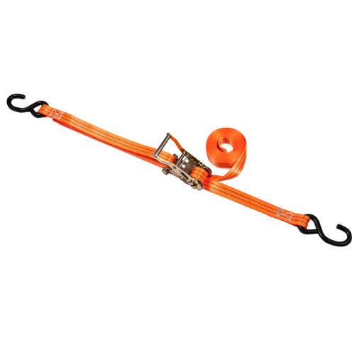 1.5T cargo lashing PE ratchet tie down strap