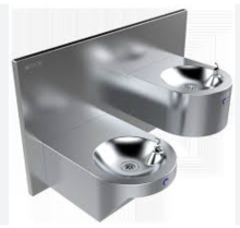 Wheelchair ADA Stainless Steel Outdoor Drinking Fountain