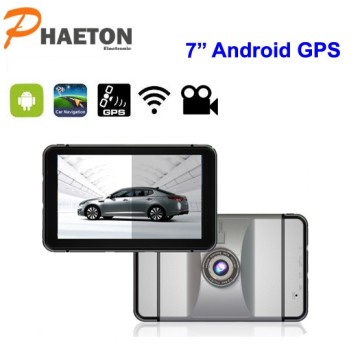 7 inch Car Multimedia Android with PND+DVR navigation gps ,Android 800*480 gps navigation M-71D