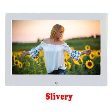 8inch Metal LCD Digital Photo Frame HD 1024x768 Electronic Album USB Digital Picture Music Video Player Calendar Clock