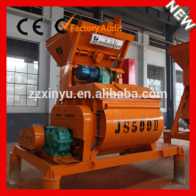 2016 xinyu JS500 concrete mixer machine ,laddu making machine