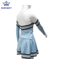 High quality cheerleading uniforms polyester cheer uniforms